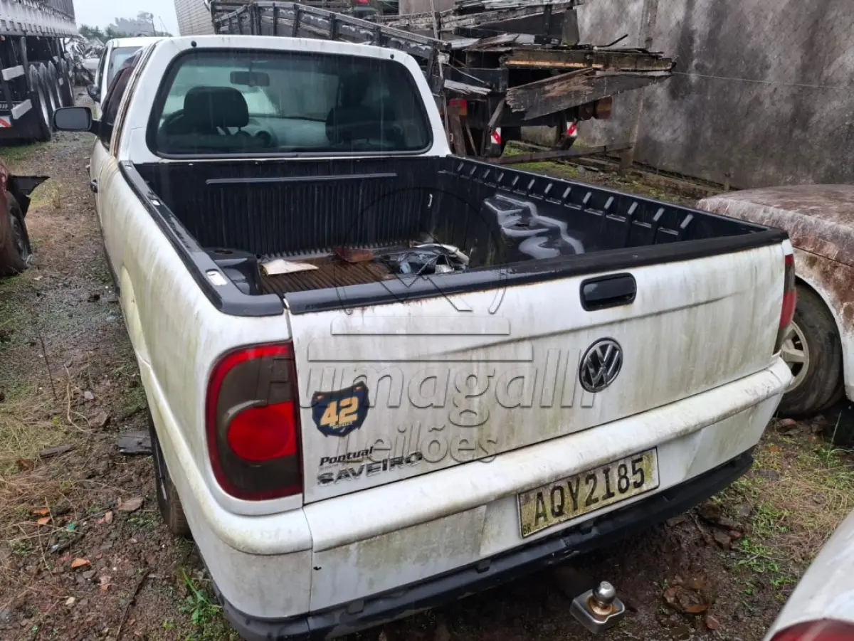 LOTE 000 - CAMINHONETE VW/SAVEIRO 1.6,PLACA AQY2I85