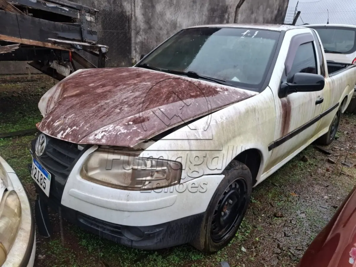 LOTE 000 - CAMINHONETE VW/SAVEIRO 1.6,PLACA AQY2I85