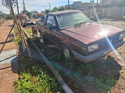 LOTE 001 - VW SAVEIRO CL, 1991/1991, VERMELHO, PLACA BGY 3712