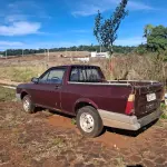 LOTE 001 - VW SAVEIRO CL, 1991/1991, VERMELHO, PLACA BGY 3712