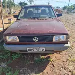 LOTE 001 - VW SAVEIRO CL, 1991/1991, VERMELHO, PLACA BGY 3712