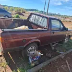 LOTE 001 - VW SAVEIRO CL, 1991/1991, VERMELHO, PLACA BGY 3712